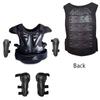 For Height 0.8-1.6M Child Youth Full Body Protect Armor Motocross Armour Vest Skating waistcoat Chest Spine Knee Elbow Guard