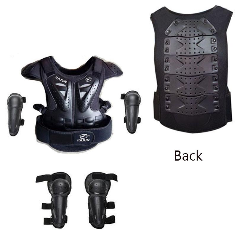 For Height 0.8-1.6M Child Youth Full Body Protect Armor Motocross Armour Vest Skating waistcoat Chest Spine Knee Elbow Guard