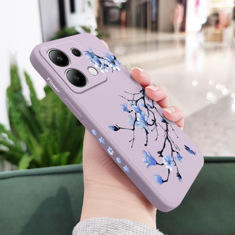 Blooming Orchid Phone Case For Xiaomi Redmi Note 15 Pro Plus 4G 5G Silicone Cover