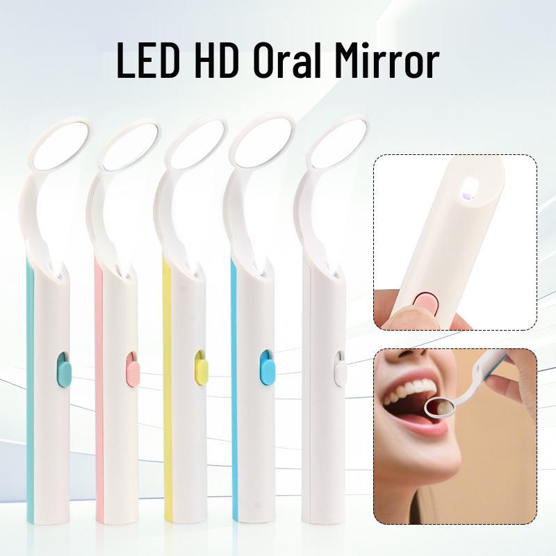 LED Dental Endoscope with Anti-fog Mirror and Light