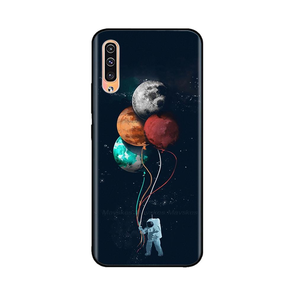 For Samsung Galaxy A50 A50S A30S Case Soft Black Silicone Back Cover Phone Case For Samsung A 50 A 50 30 S Fundas Coque Bumper