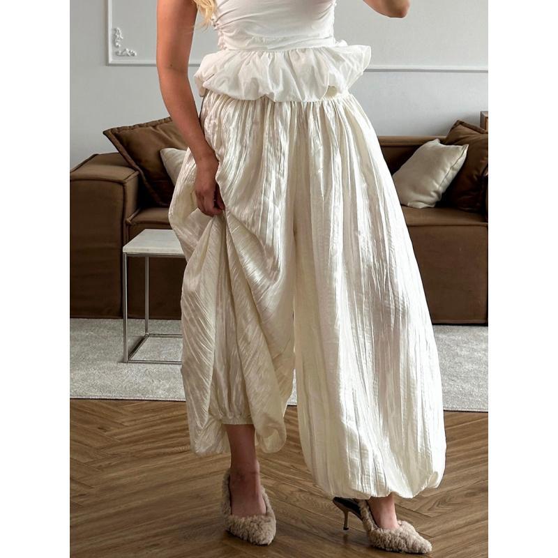 New Stylish Commuter-Style Lantern Pants European And American Fashion Casual Women'S Trousers Elegant And Stylish Pants