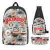 Student School Bag Backwoods Backpack Shoulder Bag School Bag Large Capacity Water-Proof Backpack