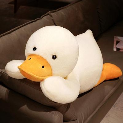 Big White Duck Plush Toy Soft Cute Duck Duck Pillow Children Sleeping Soothing Doll Birthday Gift Female