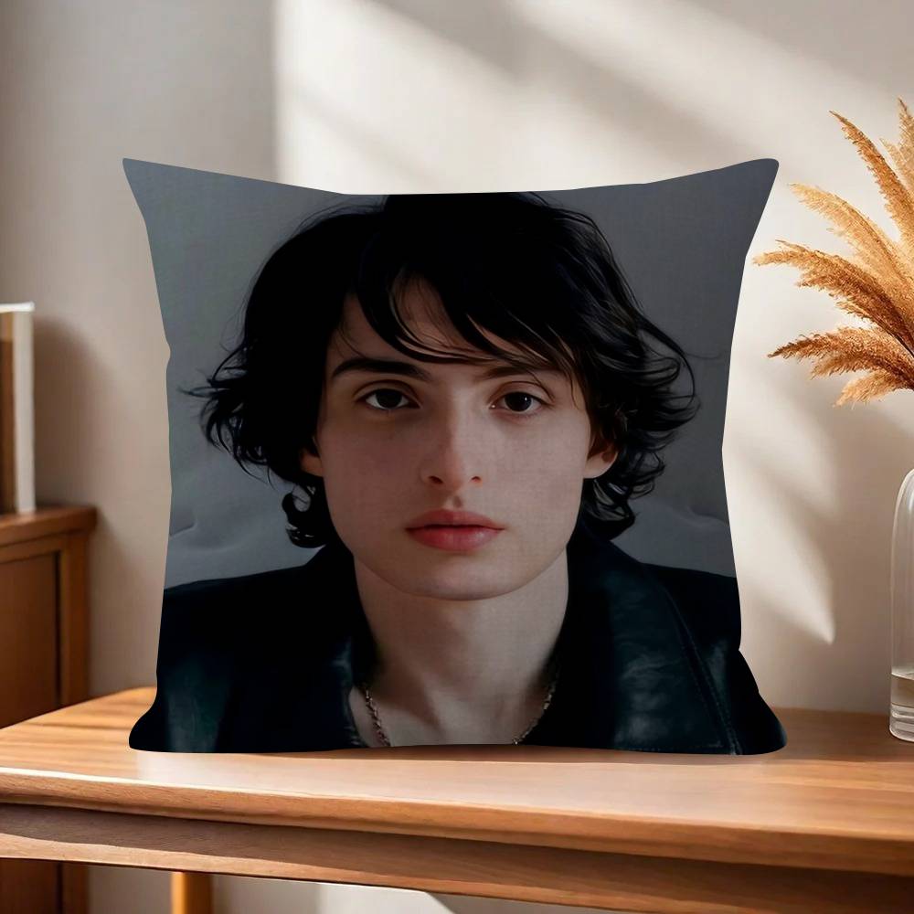 Actor F-Finn COOL Wolfhard   Pillow Cover Sofa Cushion Cover Home Room Decoration Children Gift