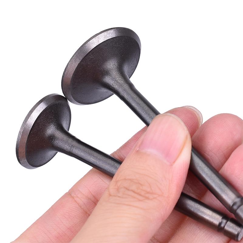 For Honda CA250 CA 250 250cc MotorBike Parts Engine Inlet Outlet Intake Valve and Exhaust Valve Stem Kit 1 Cylinder