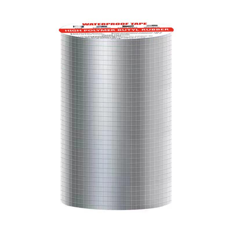 Cross-border Hot Selling Butyl Waterproof Tape - Self-adhesive Aluminum Foil for Roof and Pipe Leak Repair
