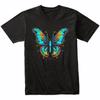 Schmetterling Psychedelische Tierkunst T-Shirt Natur Shirt - Tierliebhaber Geschenk