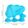 New Crystal Epoxy DIY Crafts Mold Door Handmake Cloud Combination Pendants Mold Hanging Silicone Mold DIY