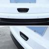 For 2017 - 2025 Jeep Compass Carbon Fiber Rear Trunk Door Handle Bowl Cover Trim