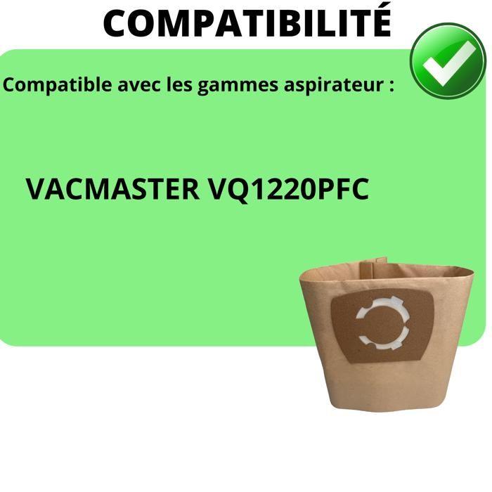 Staubsaugerbeutel für Vacmaster [10er-Pack] Kompatibel mit Staubsauger Vacmaster VQ1220PFC