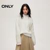 ONLY Women's Dropped Shoulder Round Neck Loose Knit Sweater