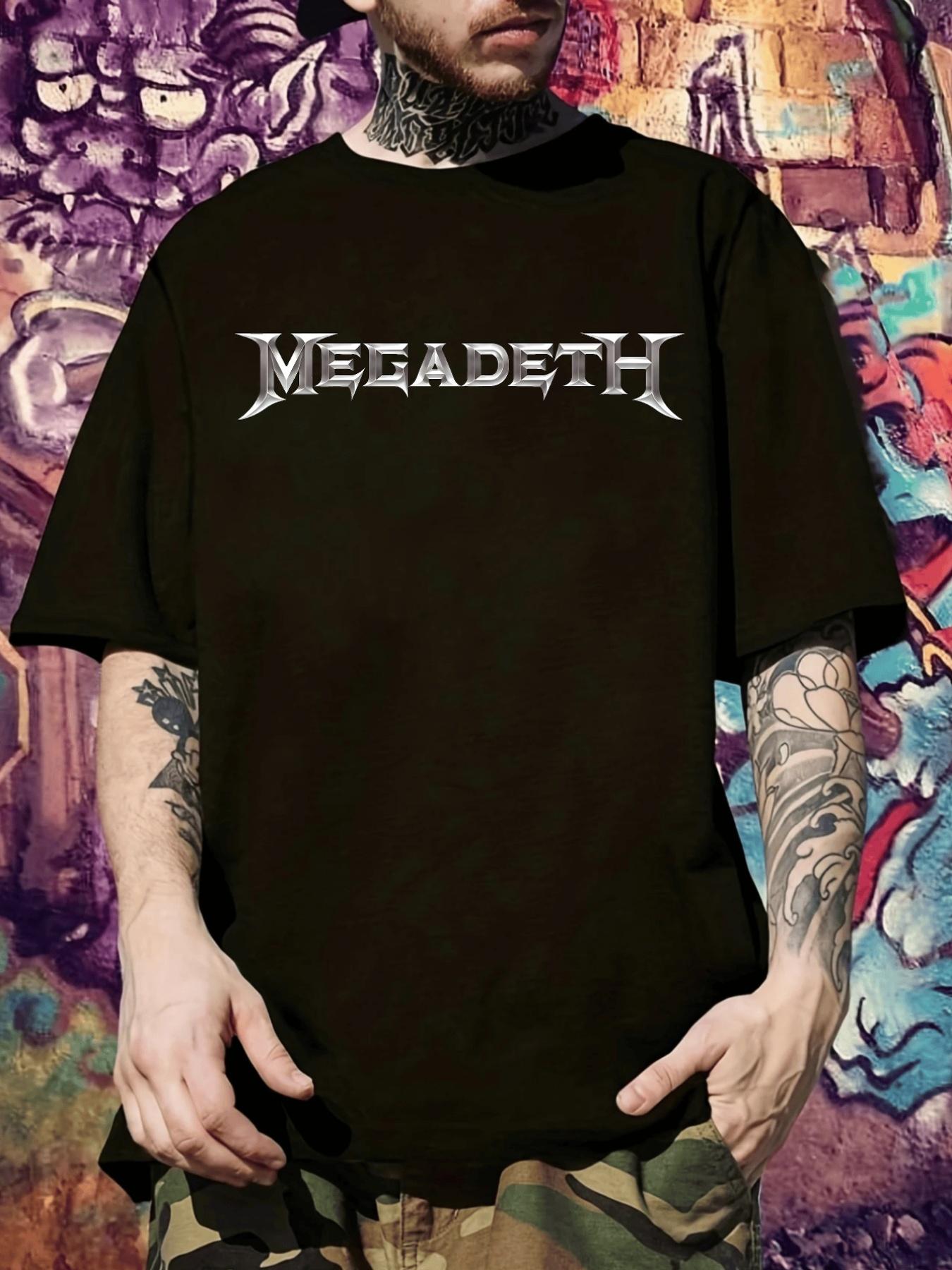 MEGADETH Heavy Metal Band T-shirt - Bold Megadeath Graphic Tee XXXL