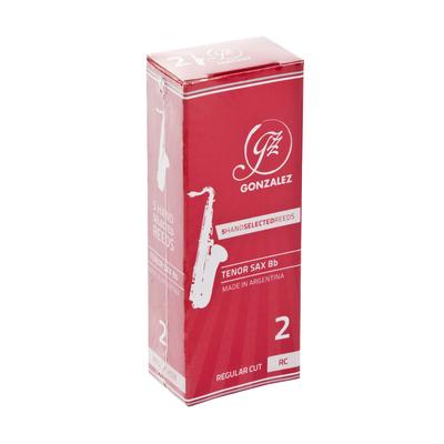 Gonzalez Tenorsaxophon-Blatt RC 2-12 5 Stück