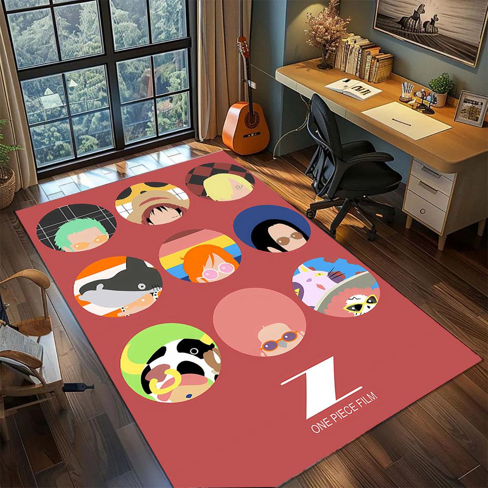 One Piece Nami Weather Carpet for Living Room Bedroom Home Decor Cool Movie Mat Play Floor Mat