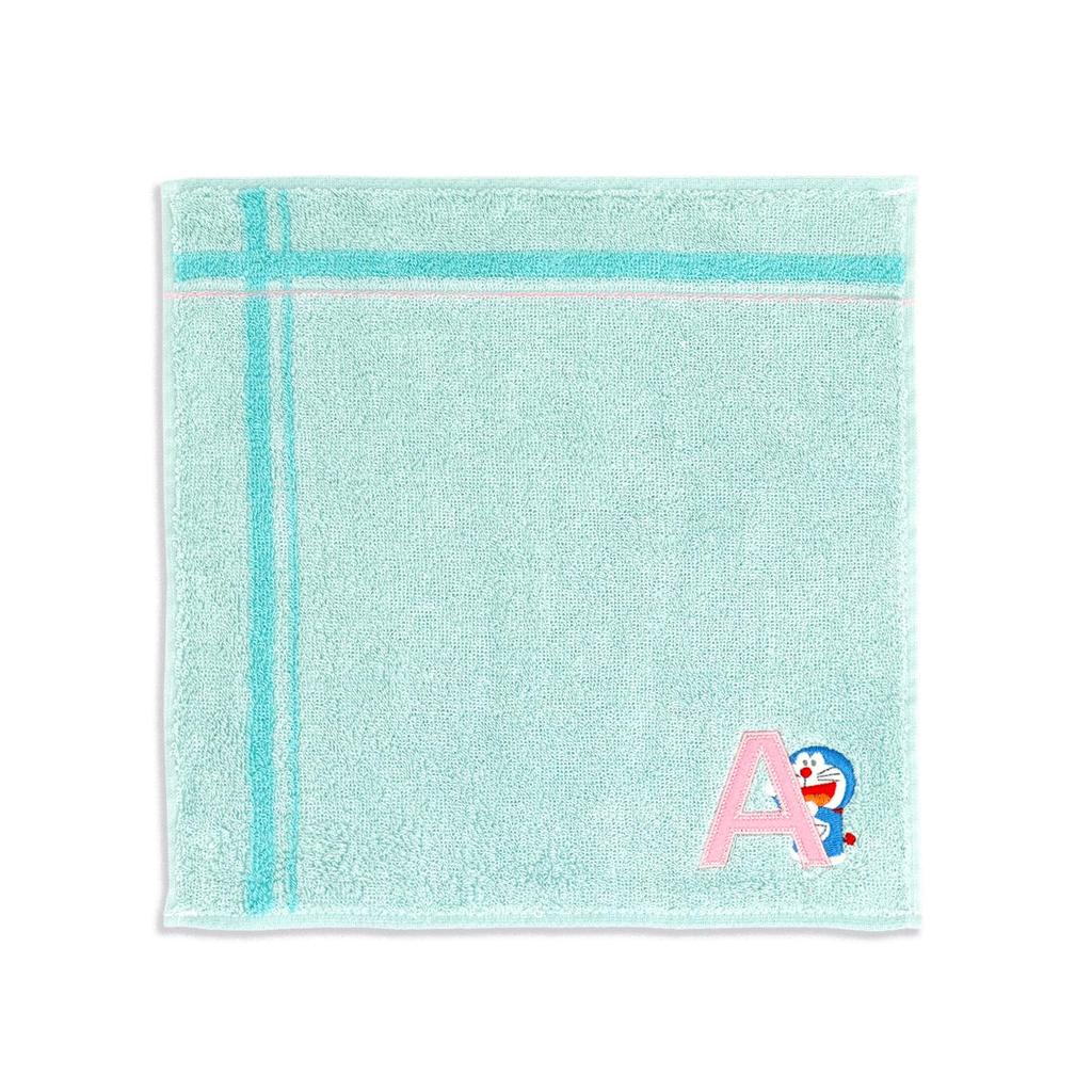Towel Museum Doraemon Smart Towel BA Initial 25 X 25 Cm Handkerchief, Blue, A, 21-2440075, Approx.