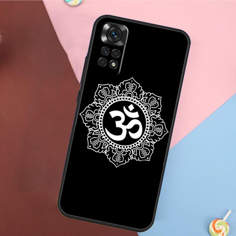 Yoga Om Hindu Symbol Cover For Xiaomi Redmi Note 13 14 Pro 12 11 9 10 9S 10S 11S 12S Redmi 14C 10C 12C 13C Case