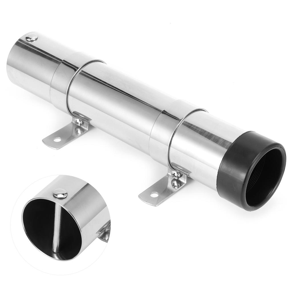 Portable Stainless Steel Fishing Rod Holder Racks Side Mount Hardware for Marine Yacht Boat