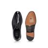 Boss 30  Off Burnished Leather Italian Made Derby Shoes Black  50506009001 