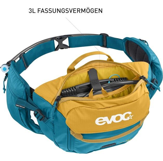 Рюкзак Evoc Hip Pack 3 Trinkgurt loam/ocean (102507616)
