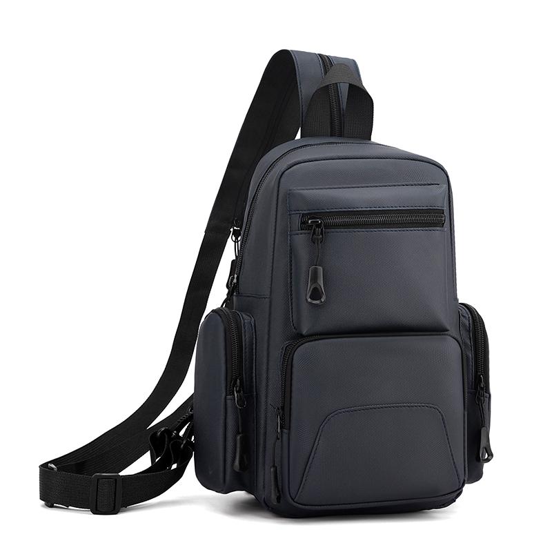 Adjustable Strap Chest Bag, Multi-functional Backpack, Sports Bag, Backpack, Zipper Anti-theft Pocket, Suitable for Daily Commut