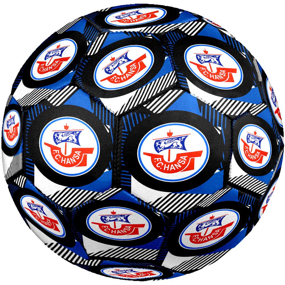1pc FC Hansa Rostock Soccer Ball Size 5 Indoor Soccer Ball Fashion Colorful Backyard Game - Great For Sports Fans Gift HE42