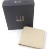 Pristine Dunhill Bifold Wallet Duke Billfold light beige leather mens Used