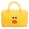 Cartoon Kids' Felt Travel & Storage Bag - Lightweight Handbag & Makeup Carrier