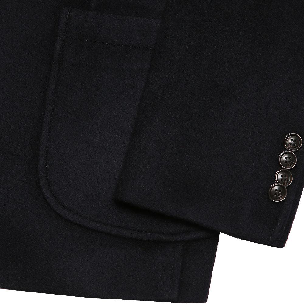 Sortie 411 Cashmere Wool Sports Jacket (Dark Navy)