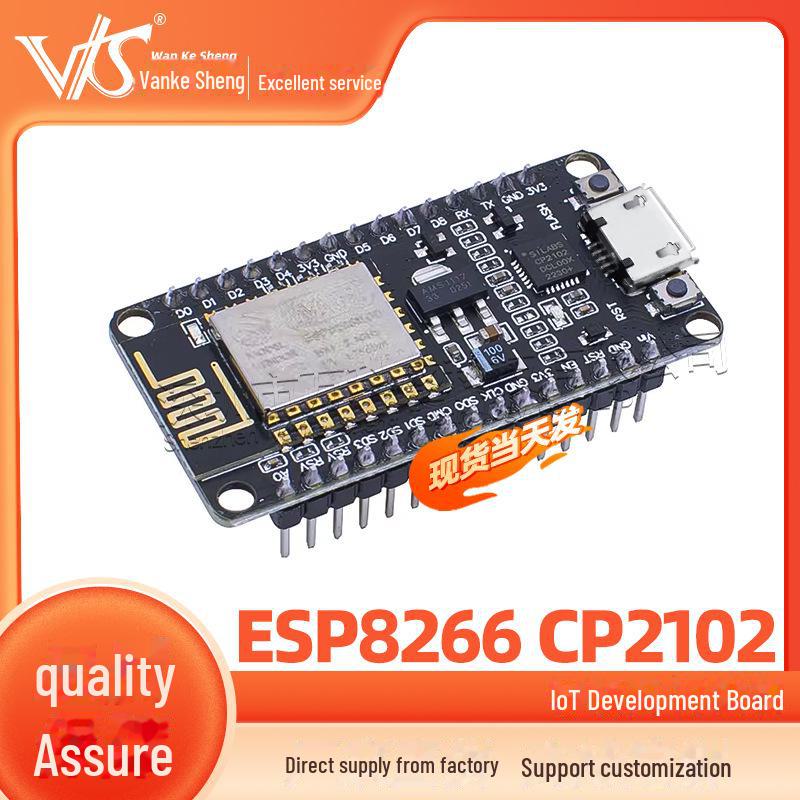 

NodeMcu ESP8266 CP2102 WiFi IoT Development Board CH9102X Driver Version