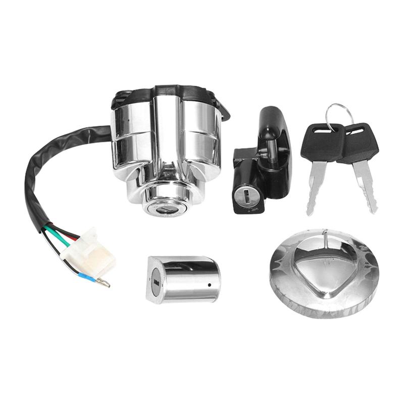 

Motorcycle Ignition Switch Fuel Gas Cap Key Set Replaces Premium for Honda Shadow Vlx VT 400 600 750 Easy to tall