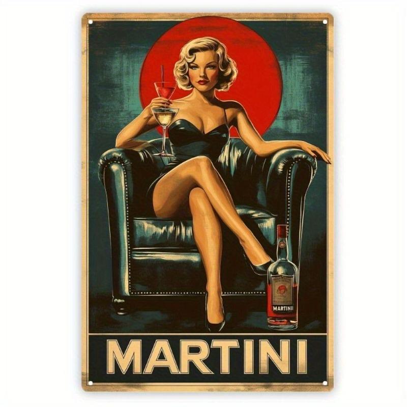 Pin-Up Girl Blechschilder, Garage Werkstatt Metalldekor 20x30cm