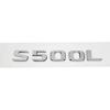 CXAFM1 ABS S500 S500L S600 S600L Trunk Rear Logo Badge Emblem Sticker For Mercedes Benz S Class W126 W140 W220 W221 W222 C217