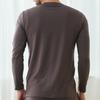 VENEX Sleeve Crew Neck Recovery Size M Men's 3/4 Wear, Mocha,
