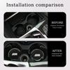 LPTJD1 2026 Car Sticker 2PCS Car Drip Coaster Carbon Fiber Anti-slip Mat For BMW X1 X2 X3 X4 X5 3 Series 5 Series F10 F15 F25 F48 F20 G