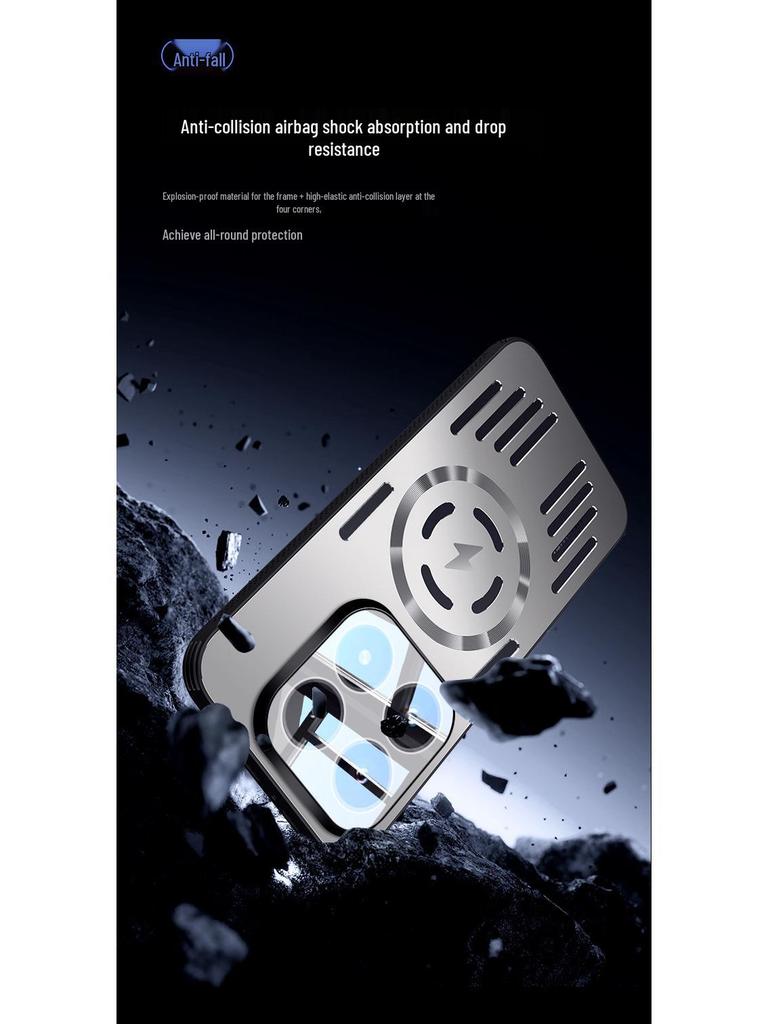 Xiaomi17 Pro Max Aluminum Lens Protective Case - Full Coverage, Anti-Fall Design