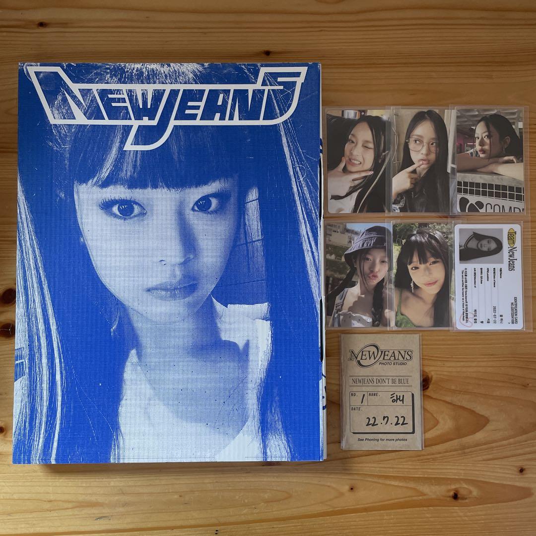 

[USED] newjeans bluebook hani