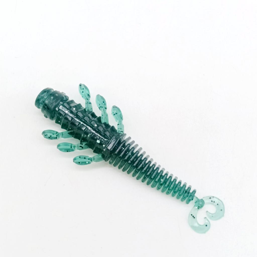 DUODUOYU 8PCS New TPE Soft Fishing Lures 2.1g/60mm Wobblers Iscas Artificial Silicone Wobblers For Pike Swimbait Jigging Lure