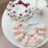Cute Lace Ruffle Pet Scarf Bib for Cats & Dogs - Princess Style Neck Warmer