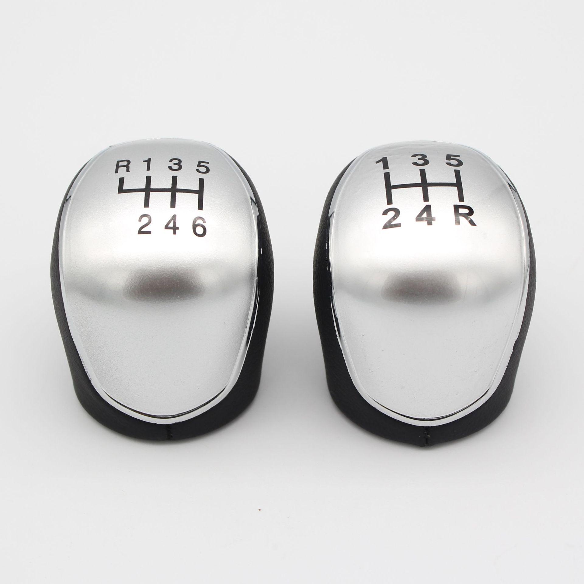 

Silver Gear Shift Knob for Manual Ford Mondeo 5-speed срібний