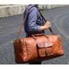 Borsa Duffel in Pelle Personalizzata da Viaggio Bagaglio a Mano per la Notte Borsa Weekender da Palestra Regalo Unico per Testimoni di Nozze Borsa Duffel Oversize