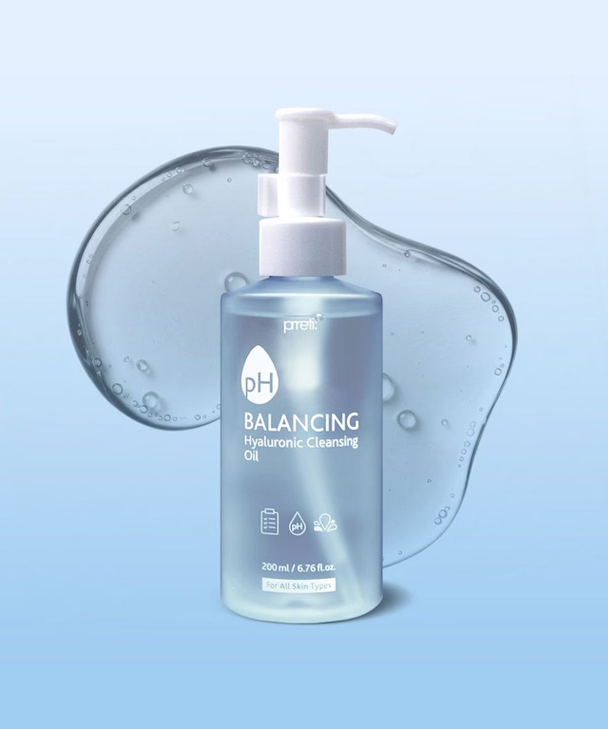 Mildly Acidic Hyaluronic Cleansing Oil 200ml