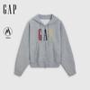 GAP Women's Fleece-Lined Embroidered Logo Hoodie