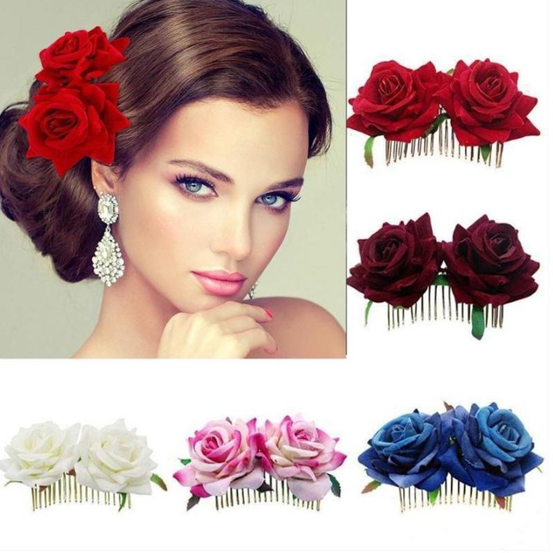 Elegant Platinum Jubilee White Flower Hair Accessory