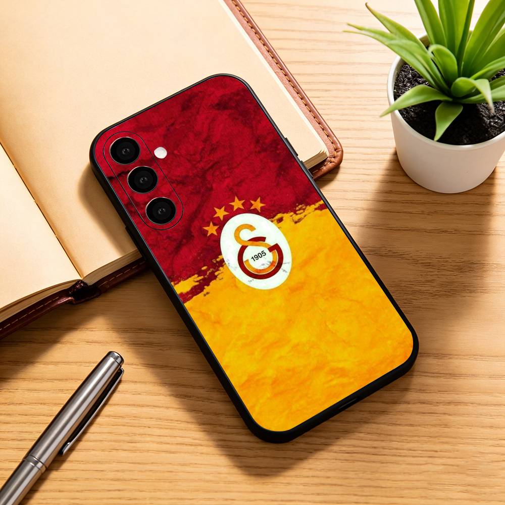 G-Galatasaray-y SK Handyhülle Schwarzes Silikon Weich Für Samsung Galaxy A73,A72,A71,A70,A53,A52,A51