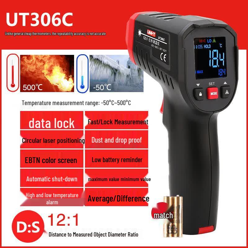 UNI-T UT306C Non-contact Infrared Thermometer (CN Version)