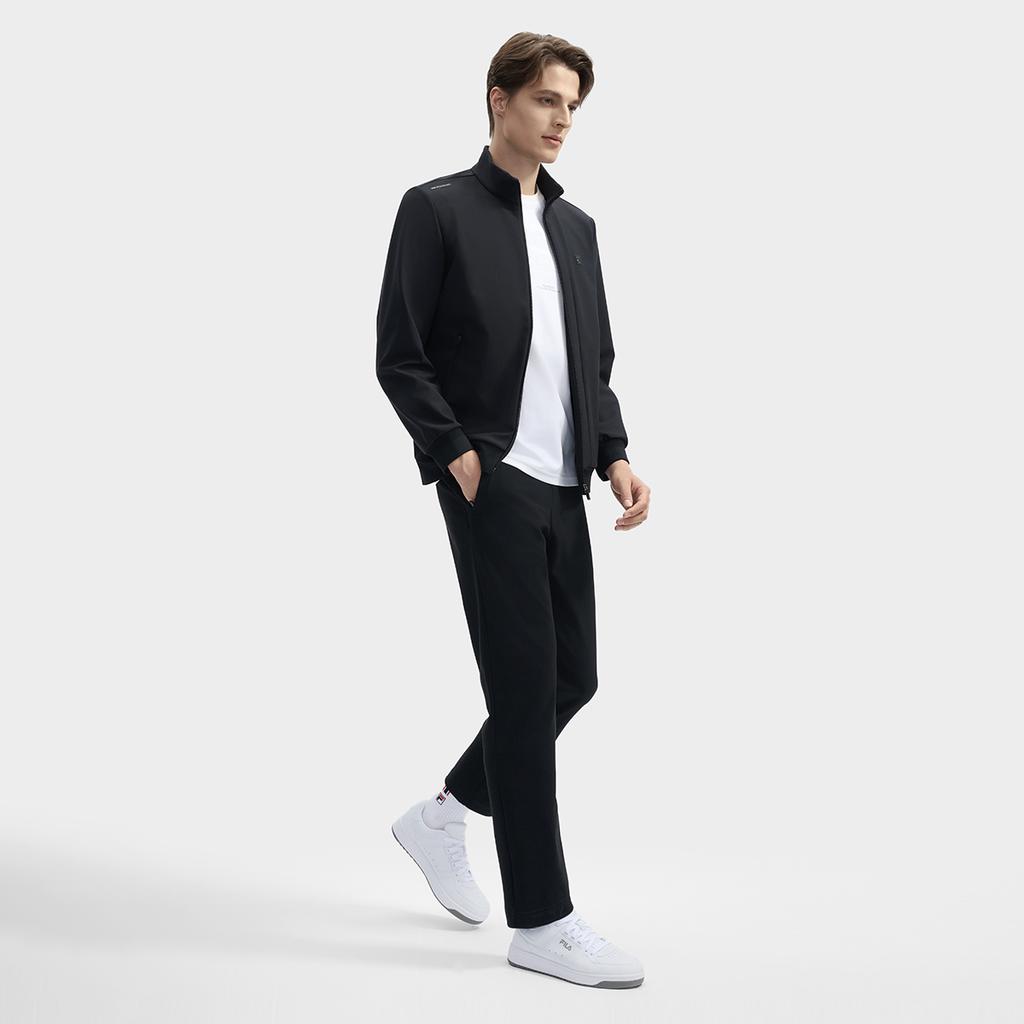 New FILA Jackets Men's Jet Black F11M443502FBK