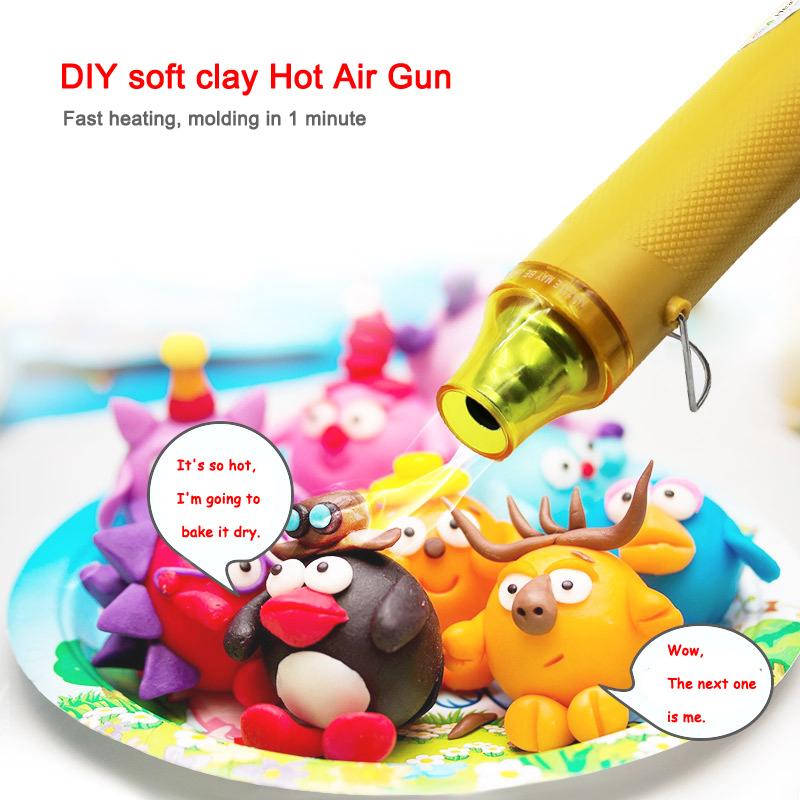 Hot Air Gun 300W 220V Ligthweight Handhold Electric Heat Air Shrink DIY Embossing Drying Paint Plastic Welding Tools