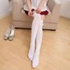 Women's Thigh High Socks Lolitas Gothic Over Knee Stockings Bow Lace Up Long Stockings Sweet Summer Ruffle Trim Socks