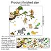 Half Sun Wallpaper Decal Sunshine Vinyl Wall Stickers Boho Nursery Baby Room Wall Stickers Self-Adhesive Bedroom Home Decor